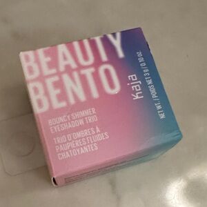 Kaja Beauty Bento Bouncy Shimmer Eyeshadow Trio in Orange Blossom